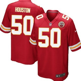 Nike Kansas City Chiefs #50 Justin Houston Red Game Kids Jersey 