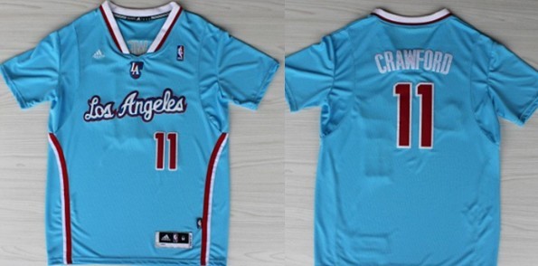 Los Angeles Clippers #11 Jamal Crawford Revolution 30 Swingman 2013 Blue Jersey 