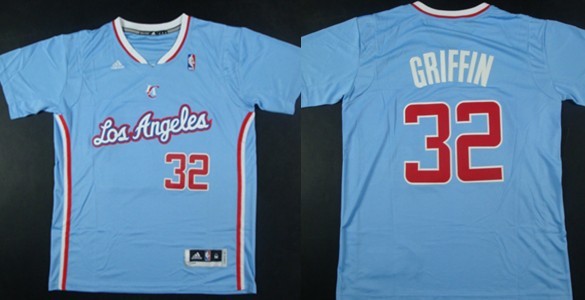 Los Angeles Clippers #32 Blake Griffin Revolution 30 Swingman 2013 Blue Jersey 