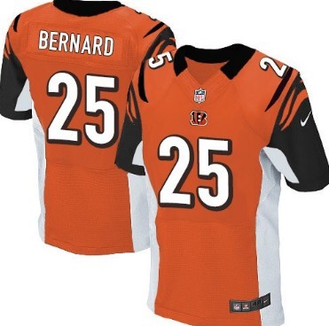 Nike Cincinnati Bengals #25 Giovani Bernard Orange Elite Jersey 