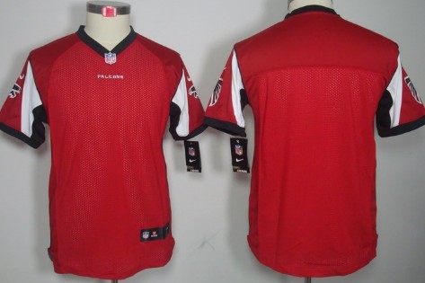 Nike Atlanta Falcons Blank Red Limited Kids Jersey 