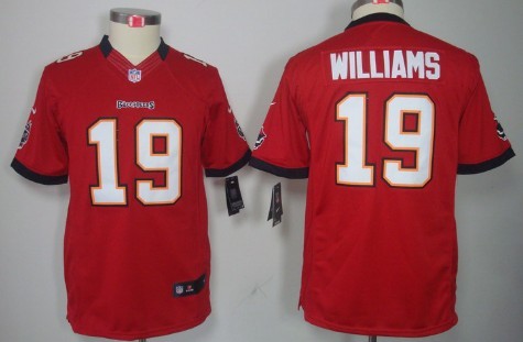 Nike Tampa Bay Buccaneers #19 Mike Williams Red Limited Kids Jersey 
