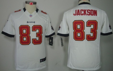 Nike Tampa Bay Buccaneers #83 Vincent Jackson White Limited Kids Jersey 