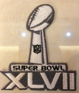 2013 Super Bowl XLVII Patch 