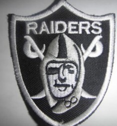 Oakland Raiders Team Patch