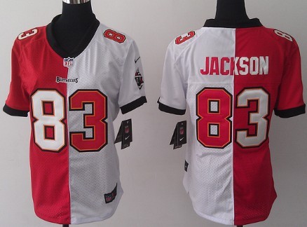 Nike Tampa Bay Buccaneers #83 Vincent Jackson/And White Two Tone Womens Jersey