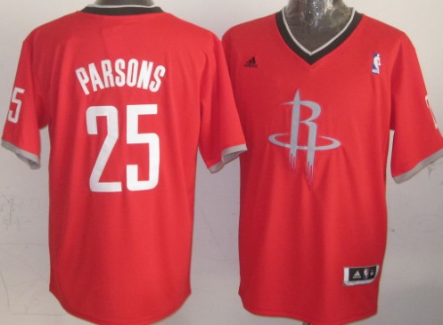 Houston Rockets #25 Chandler Parsons Revolution 30 Swingman 2013 Christmas Day Red Jersey