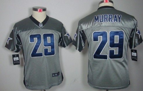 Nike Dallas Cowboys #29 DeMarco Murray Gray Shadow Kids Jersey 
