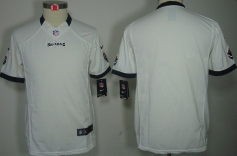Nike Tampa Bay Buccaneers Blank White Limited Kids Jersey 