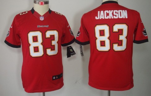 Nike Tampa Bay Buccaneers #83 Vincent Jackson Red Limited Kids Jersey 