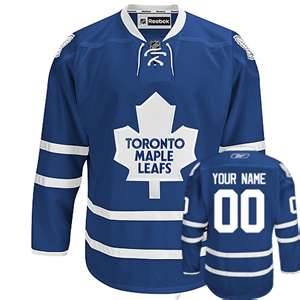 Toronto Maple Leafs Mens Customized Blue Jersey 