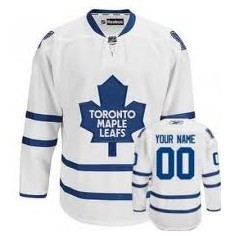 Toronto Maple Leafs Mens Customized White Jersey 