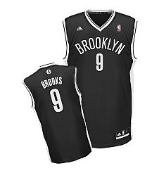 Brooklyn Nets #9 MarShon Brooks Black Swingman Jersey 