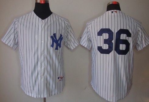 New York Yankees #36 Carlos Beltran White Jersey 