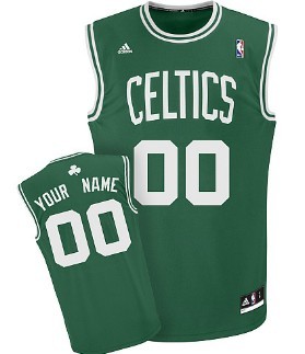 Kids Boston Celtics Customized Green Jersey 
