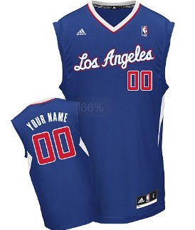 Kids Los Angeles Clippers Customized Blue Jersey