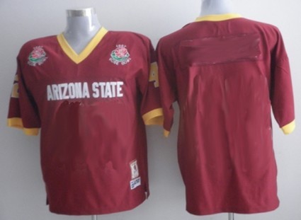 Men's Arizona State Sun Devils Customized Red Jersey