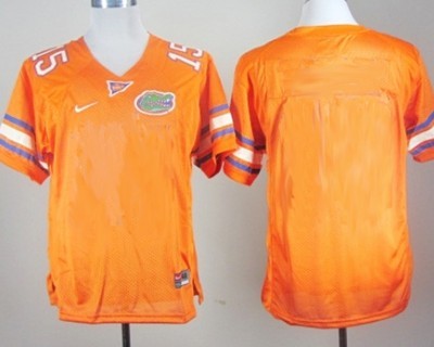 Men's Florida Gators Customized Orange Jersey 