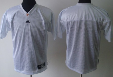Men's Tennessee Volunteers Customized White Jersey 