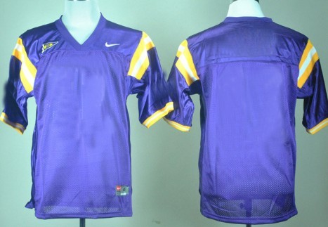 Men's LSU Tigers Customized Purple Jersey 