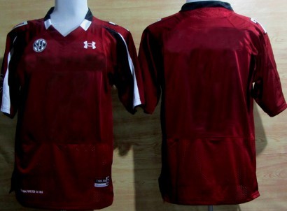 Men's South Carolina Gamecocks Customized Red Jersey 