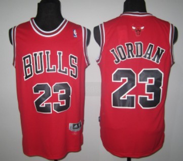 Chicago Bulls #23 Michael Jordan Revolution 30 Swingman Red Jersey 