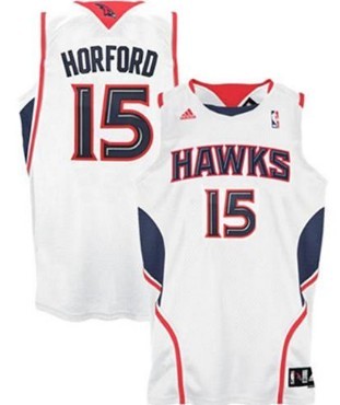 Atlanta Hawks #15 Al Horford White Swingman Jersey 