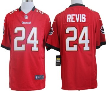 Nike Tampa Bay Buccaneers #24 Darrelle Revis Red Game Jersey 