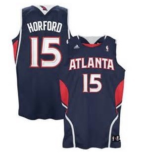 Atlanta Hawks #15 Al Horford Blue Swingman Jersey