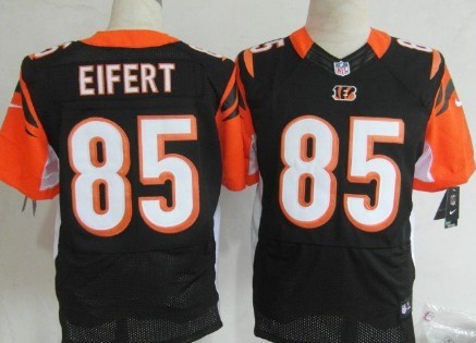 Nike Cincinnati Bengals #85 Tyler Eifert Black Elite Jersey 