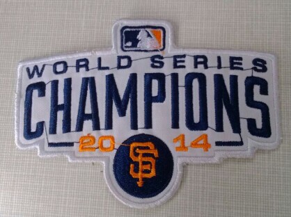 2014 San Francisco Giants World Series Champions Patch