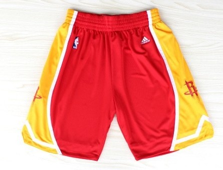 Houston Rockets Red With Gold Short