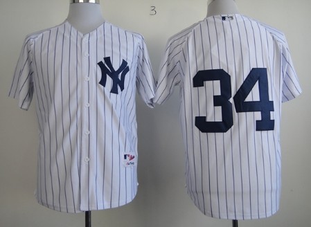 New York Yankees #34 Brian McCann White Jersey 