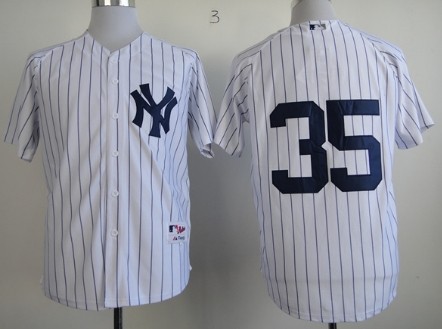 New York Yankees #35 Michael Pineda White Jersey 
