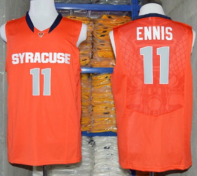 Syracuse Orange #11 Tyler Ennis 2014 Orange Jersey