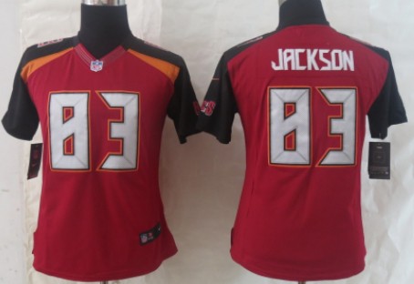 Nike Tampa Bay Buccaneers #83 Vincent Jackson 2014 Red Limited Womens Jersey 