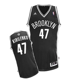 Brooklyn Nets #47 Andrei Kirilenko Black Swingman Jersey 