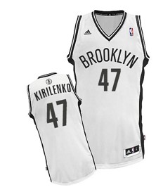 Brooklyn Nets #47 Andrei Kirilenko White Swingman Jersey 