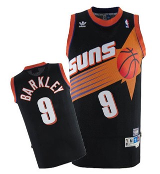 Phoenix Suns #9 Dan Majerle Black Swingman Throwback Jersey 