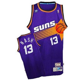 Phoenix Suns #13 Steve Nash Purple Swingman Throwback Jersey 