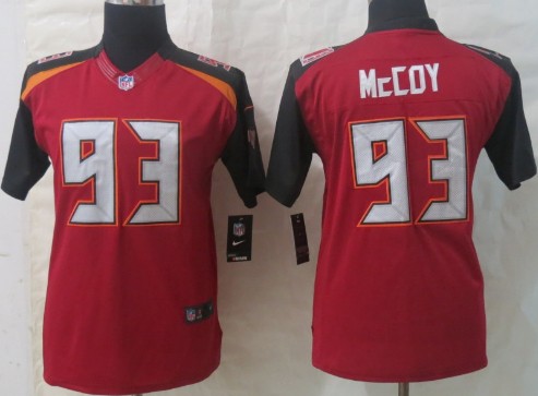 Nike Tampa Bay Buccaneers #93 Gerald McCoy 2014 Red Limited Kids Jersey 