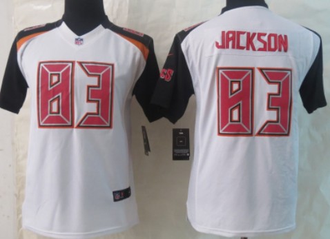 Nike Tampa Bay Buccaneers #83 Vincent Jackson 2014 White Limited Kids Jersey 
