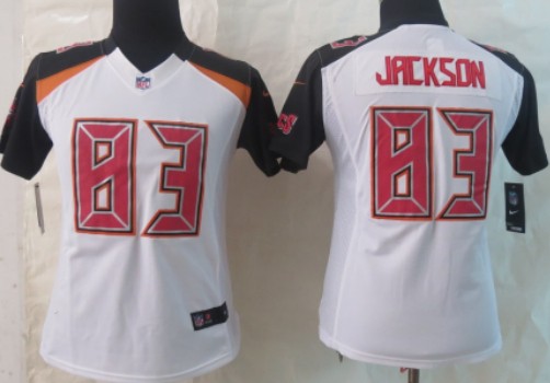 Nike Tampa Bay Buccaneers #83 Vincent Jackson 2014 White Limited Womens Jersey 