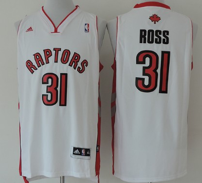Toronto Raptors #31 Terrence Ross Revolution 30 Swingman White Jersey