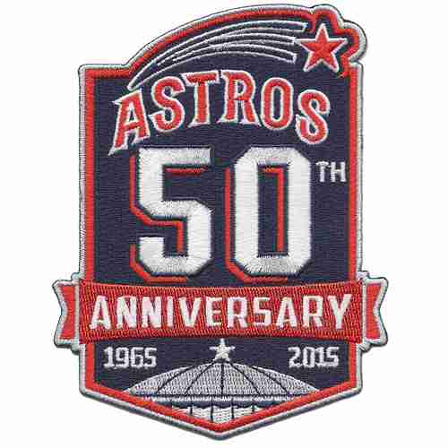 2015 Houston Astros 50th Anniversary Patch