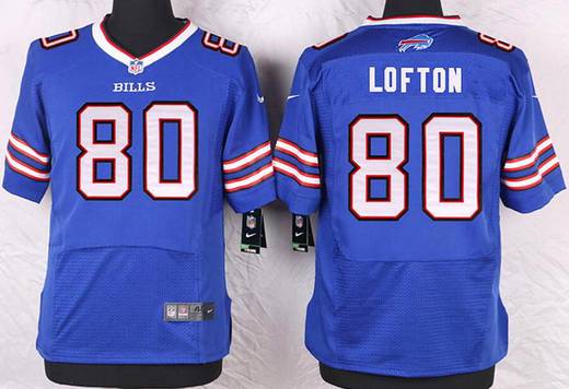 Men's Buffalo Bills #80 James Lofton Royal Blue Retired Player NFL Nike Elite Jersey