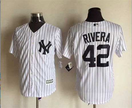 Men's New York Yankees #42 Mariano Rivera Gray Retired Player 2015 MLB Cool Base Jersey