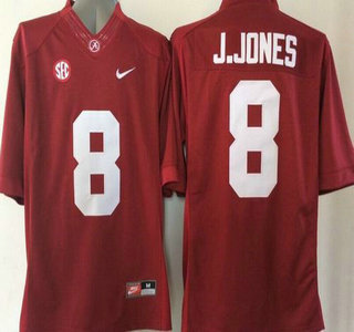 Alabama Crimson Tide #8 Julio Jones Red 2015 College Football Nike Limited Jersey