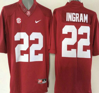 Alabama Crimson Tide #22 Mark Ingram Red 2015 College Football Nike Limited Jersey