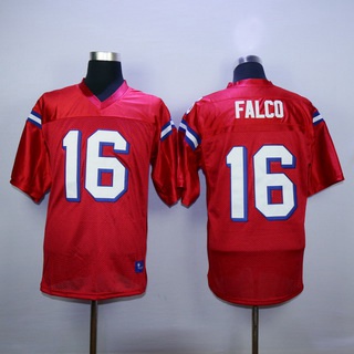 Men's The Movie The Replacements #16 Shane Falco Red Football Jersey